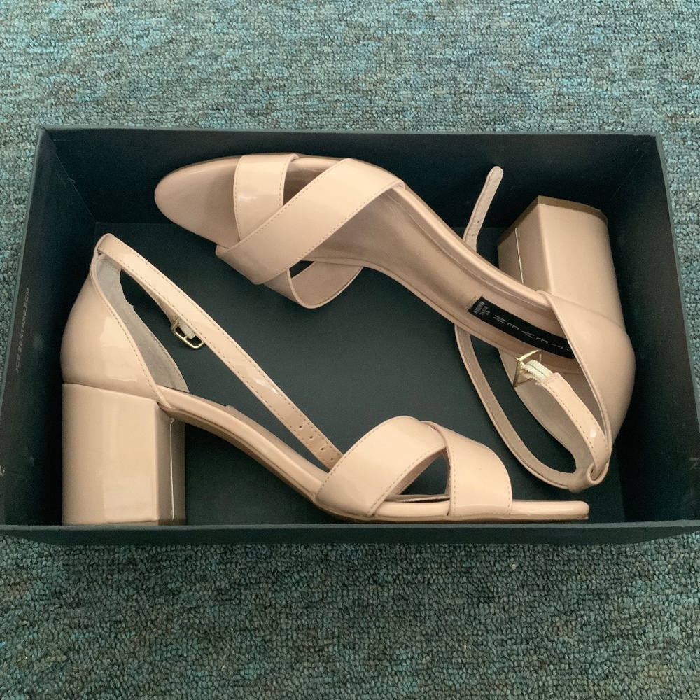 Steve Madden nude pink heels